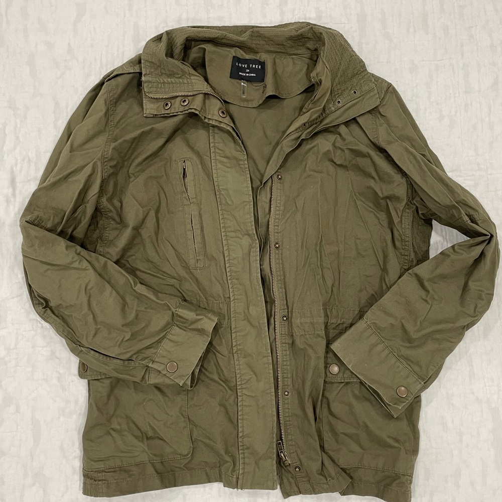 Olive Green Jacket - image 1